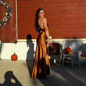 Birdy Grey “Mia” convertible dress - rust